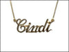Name Necklace 21K/18K Gold or 925 Silver